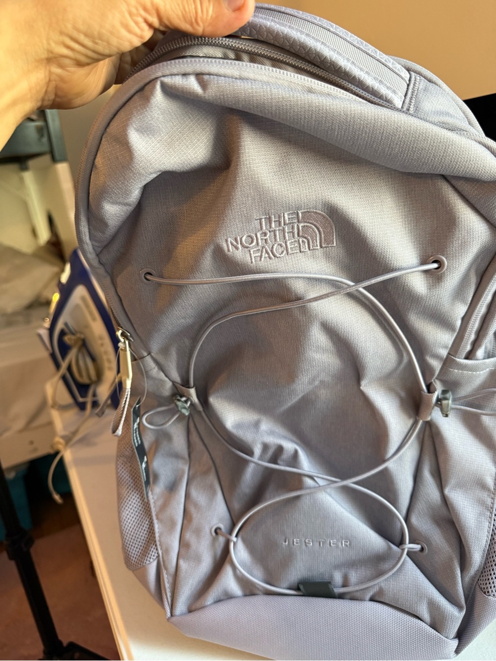 The North Face Jester Backpack in Light Lavender Gray
